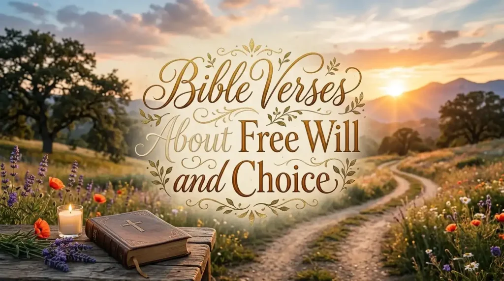 Bible Verses About Free Will and Choice