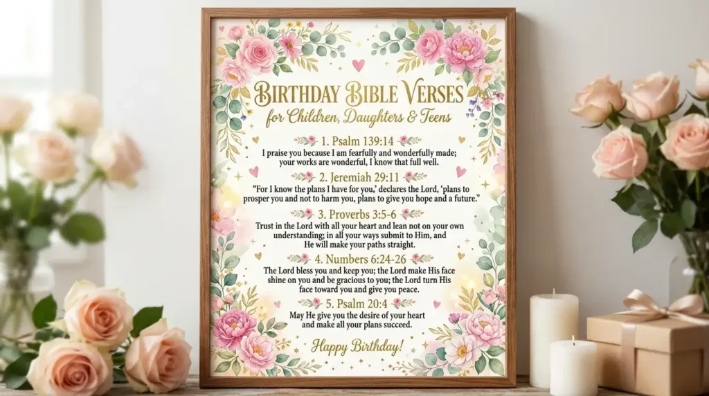 bible verses for birthday girl