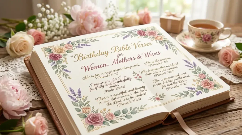 birthday bible verse for women