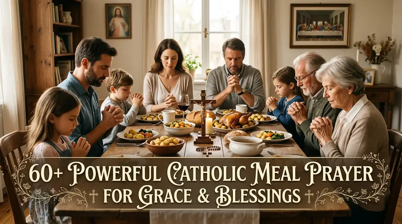 Catholic meal prayer