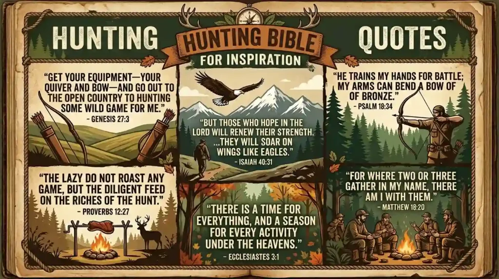 deer hunting bible quotes