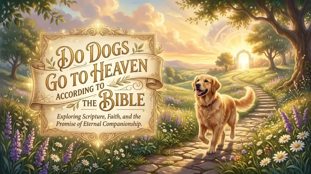Do dogs go to heaven according to the bible