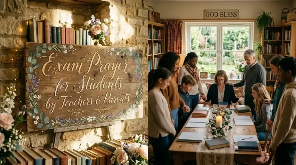exam prayer for students by teachers
