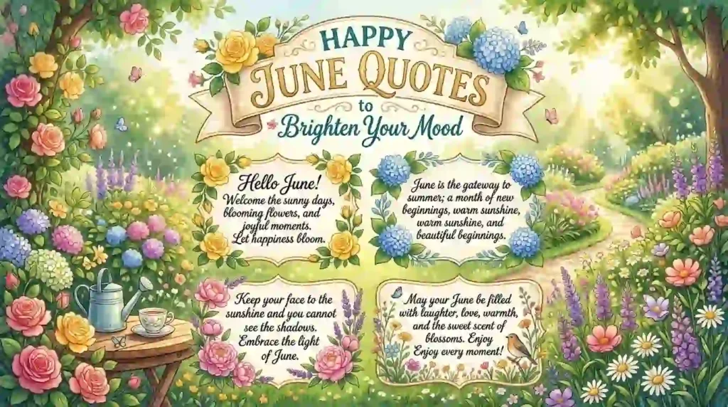 happy june quotes