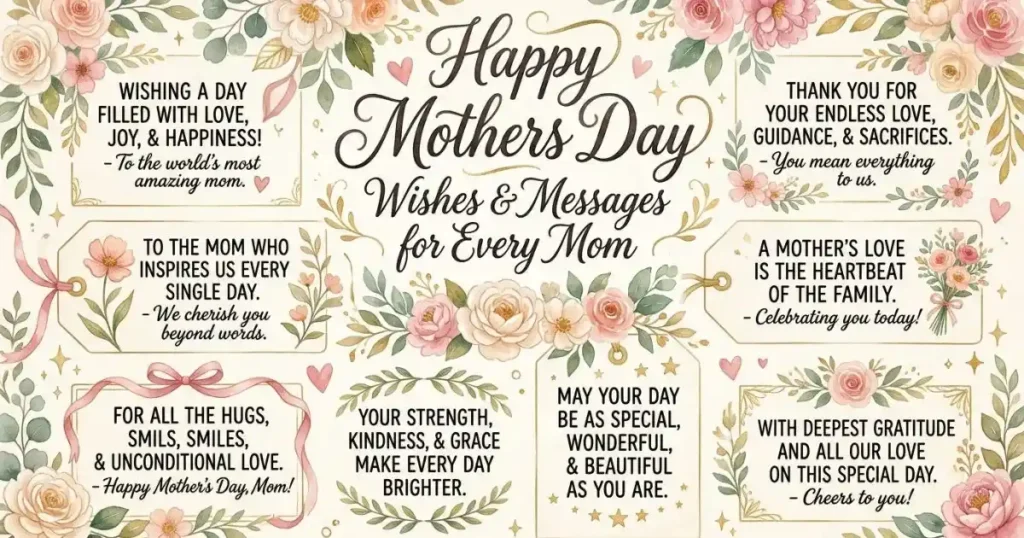 Happy mothers day wishes