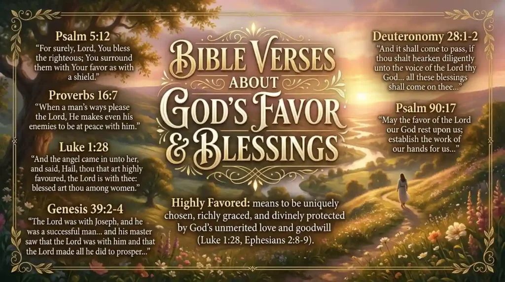highly favored meaning