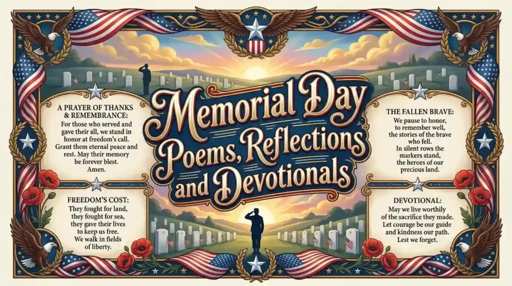 memorial day prayers poems