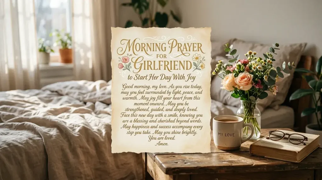 morning prayer for my girlfriend