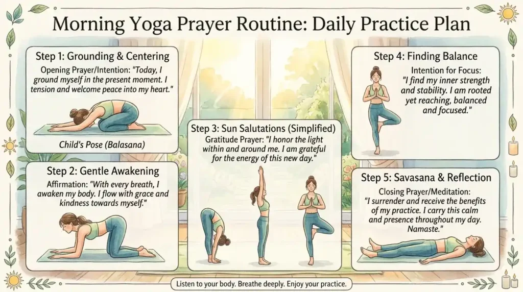 Morning yoga