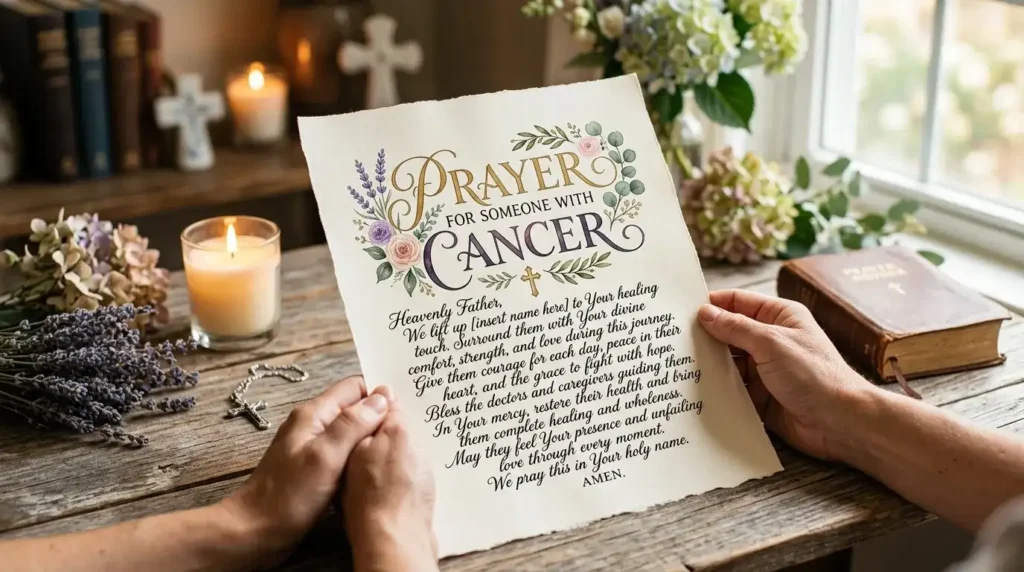 Prayer for Someone With Cancer
