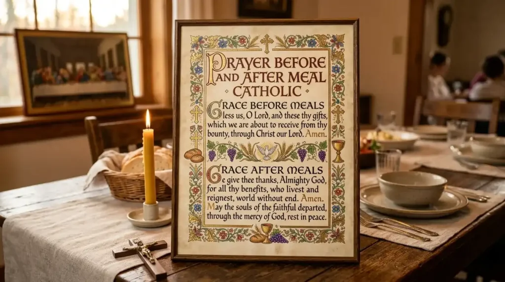 prayer before meal