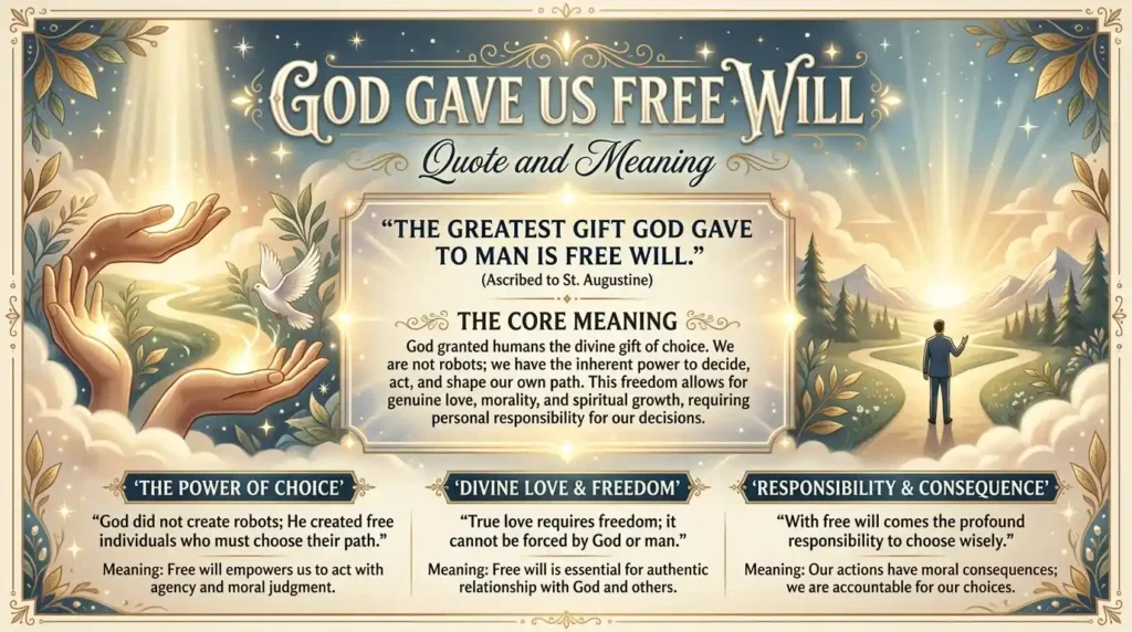 quotes about free will