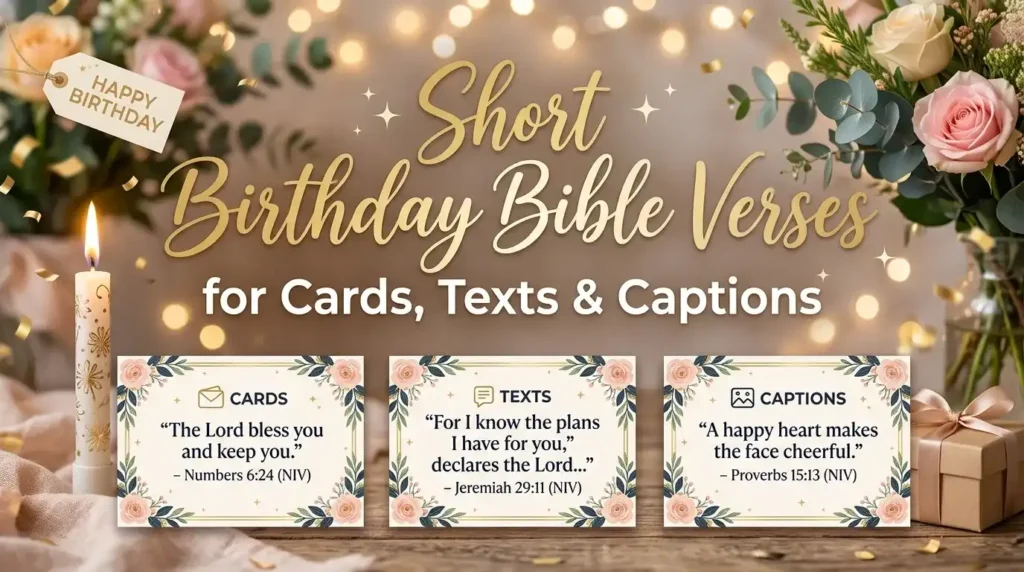 short bible verses for birthdays blessing