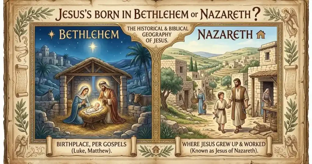 Was Jesus Born in Bethlehem or Nazareth
