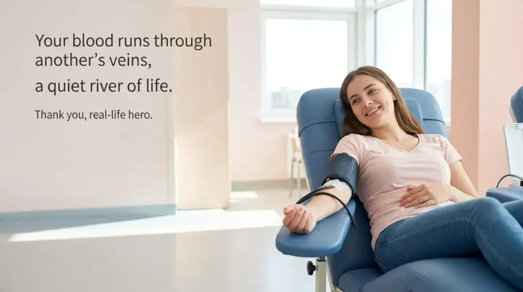 blood donor quotes