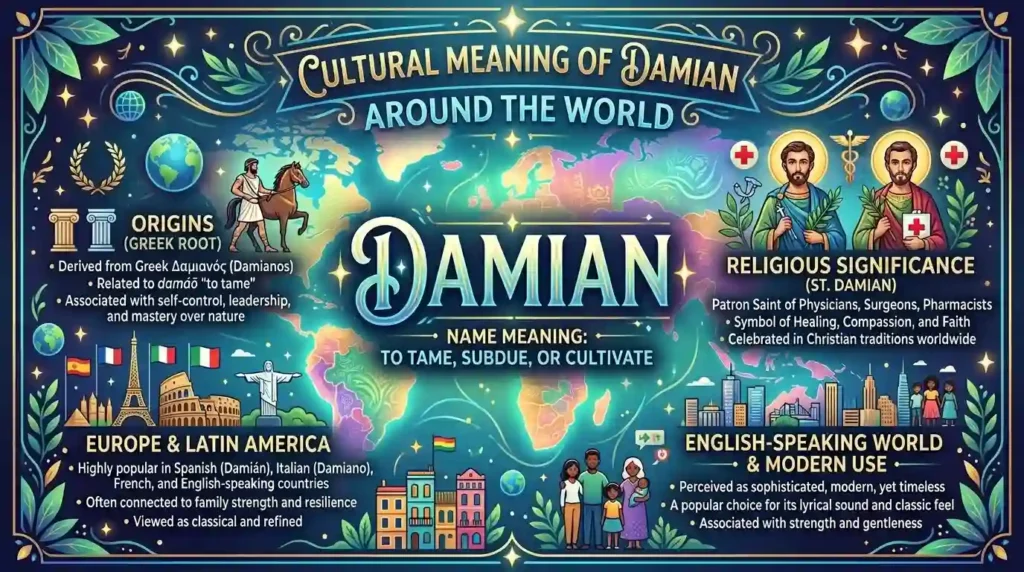 damian name meaning