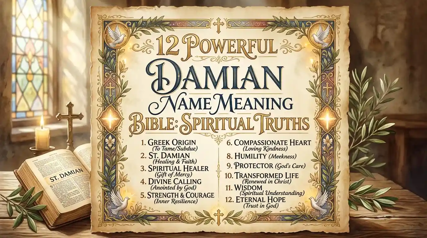 damian name meaning bible