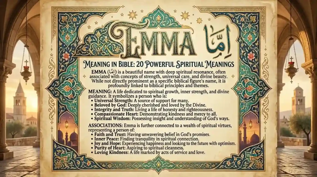 emma name meaning