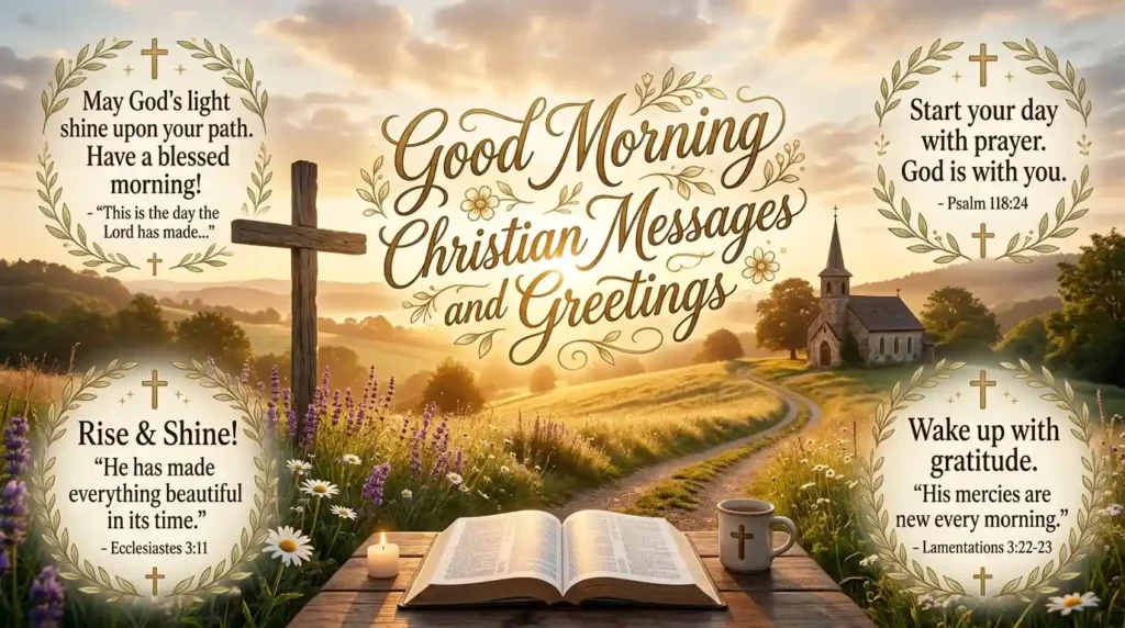 good morning christian messages
