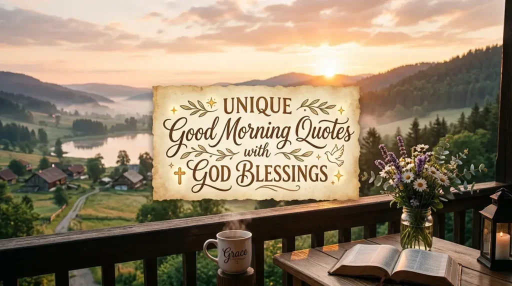 good morning quotes with god blessings