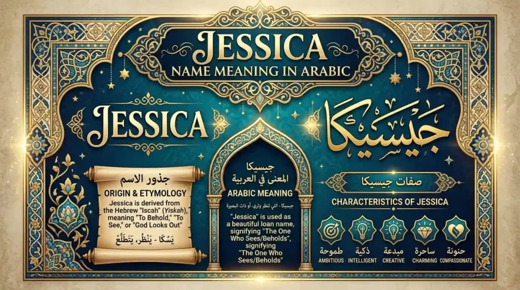jessica name meaning in arabic