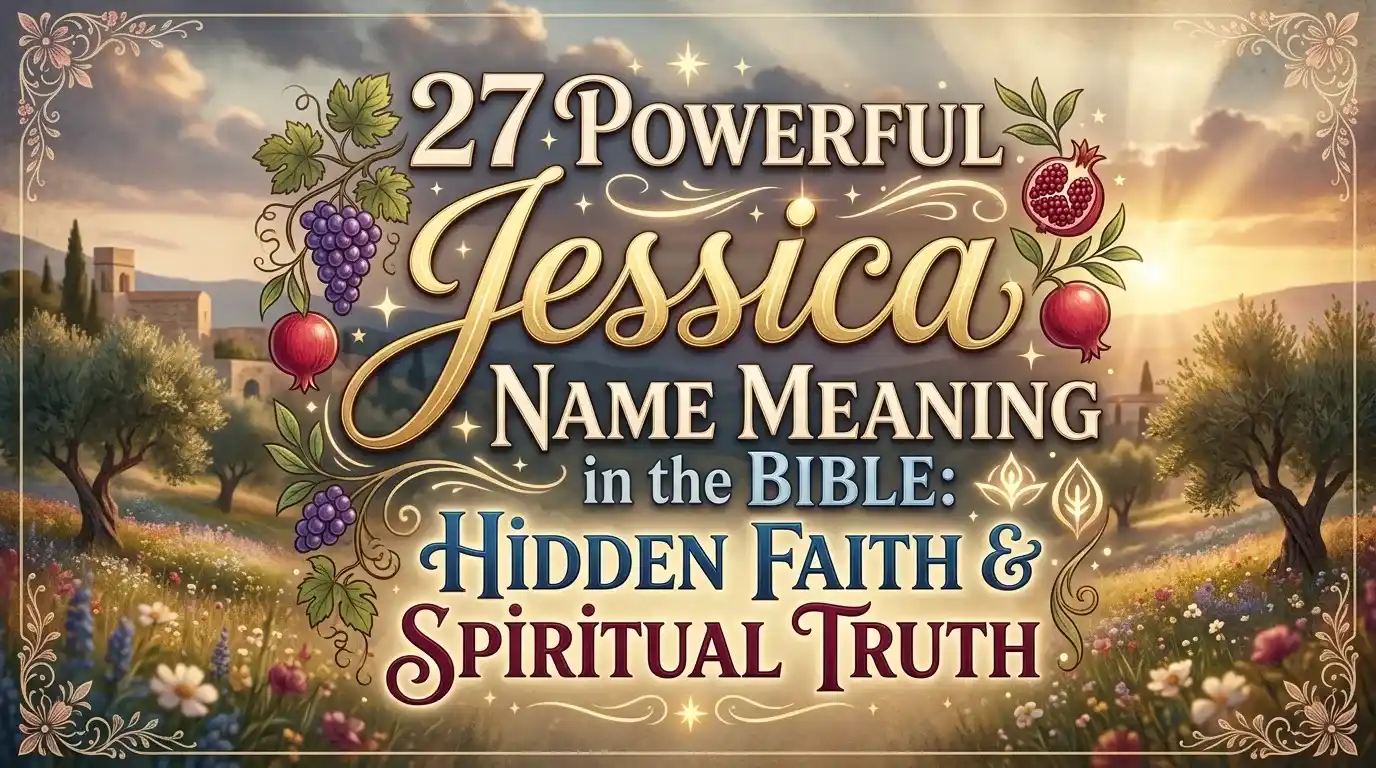 jessica name meaning in bible