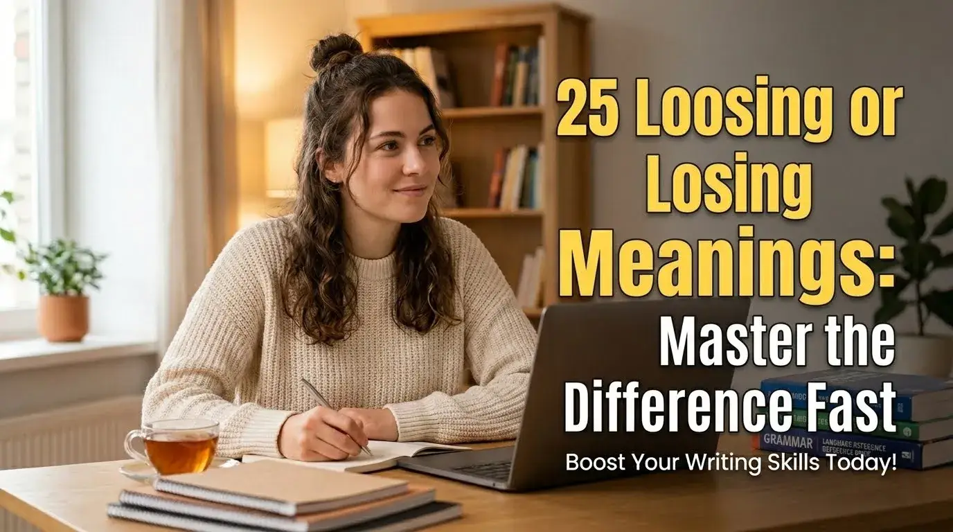 loosing or losing meaning