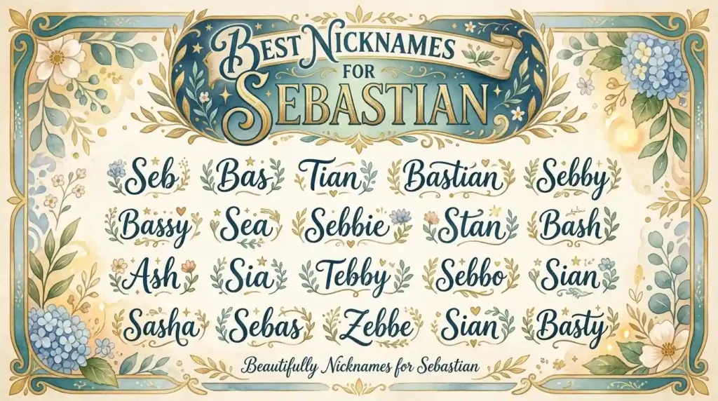 nicknames for sebastian