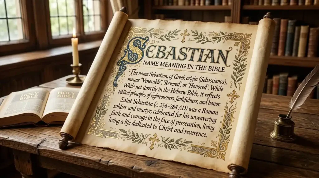 sebastian name meaning in bible